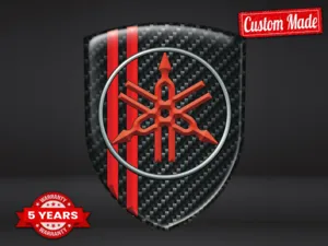 Yamaha Pegatina Silicona Premium Carreras Cúpula Gama Alta